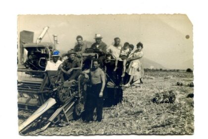 3 Giugno 1943 La marchiatura il padre è quello a sinistra