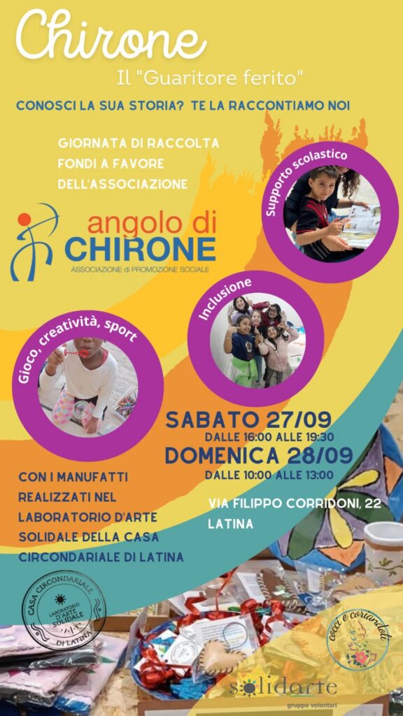 Angolo di Chirone, un presidio di speranza e inclusione a Latina.