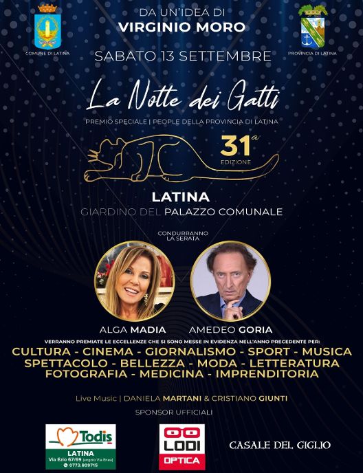 La “Notte dei Gatti”: 31 anni di orgoglio pontino