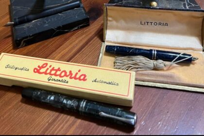 "Littoria - Stilografica Automatica" - la penna dell'epoca delle città di fondazione