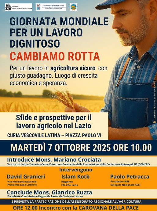 Giornata Mondiale del Lavoro Dignitoso