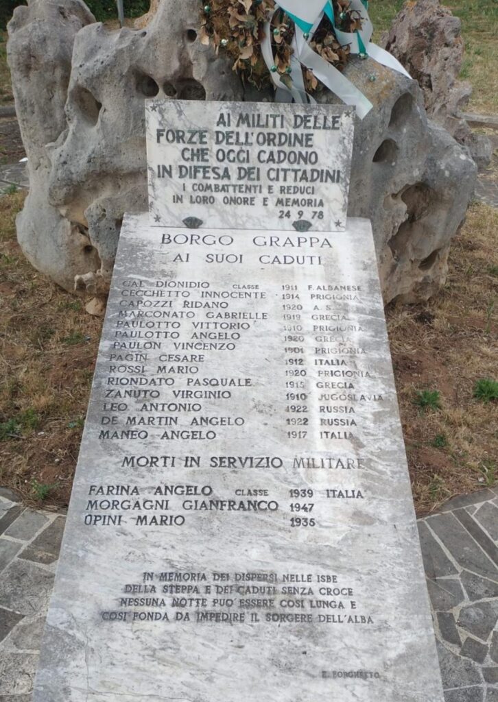 Monumento ai Caduti di Borgo Grappa