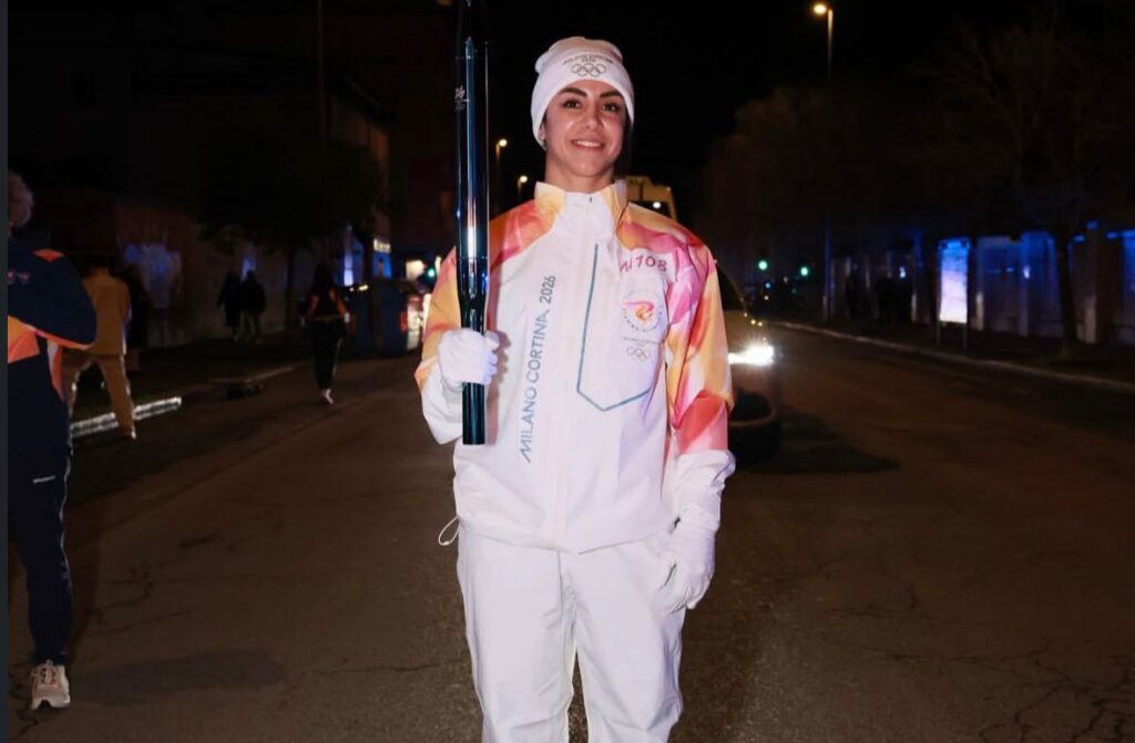 Alessia Mesiano tra i 38 Tedofori
