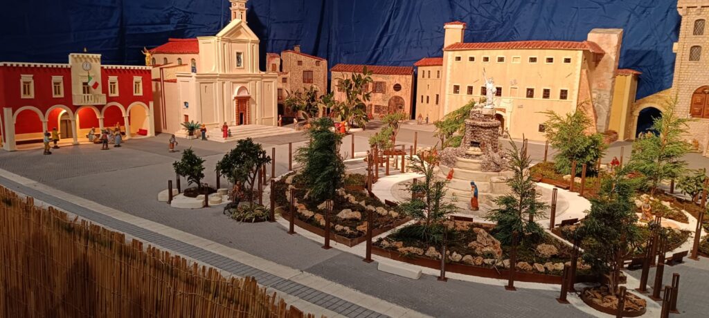 Il cuore di Cisterna racchiuso in un presepe