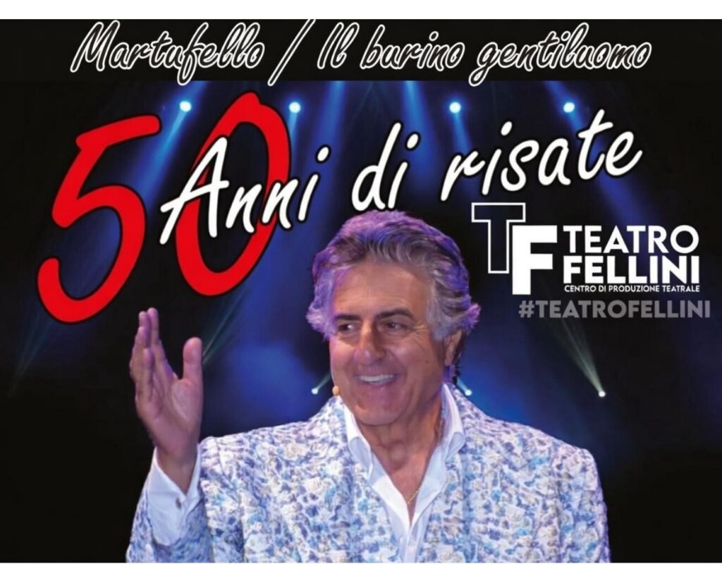 Martufello arriva al Teatro Fellini!