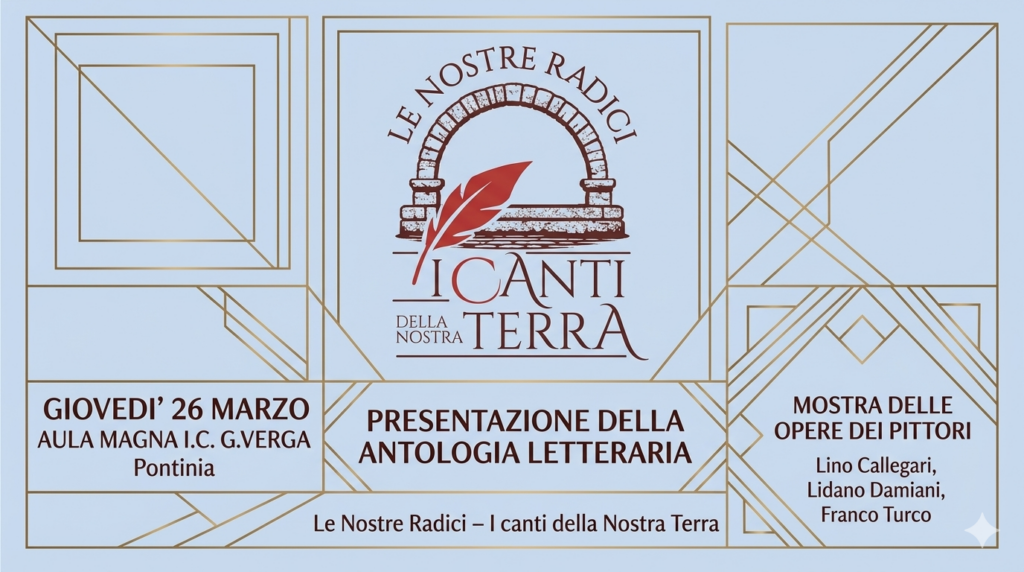 📚Pontinia: Letteratura, Poesia e Arte tra Creazione e Speranza