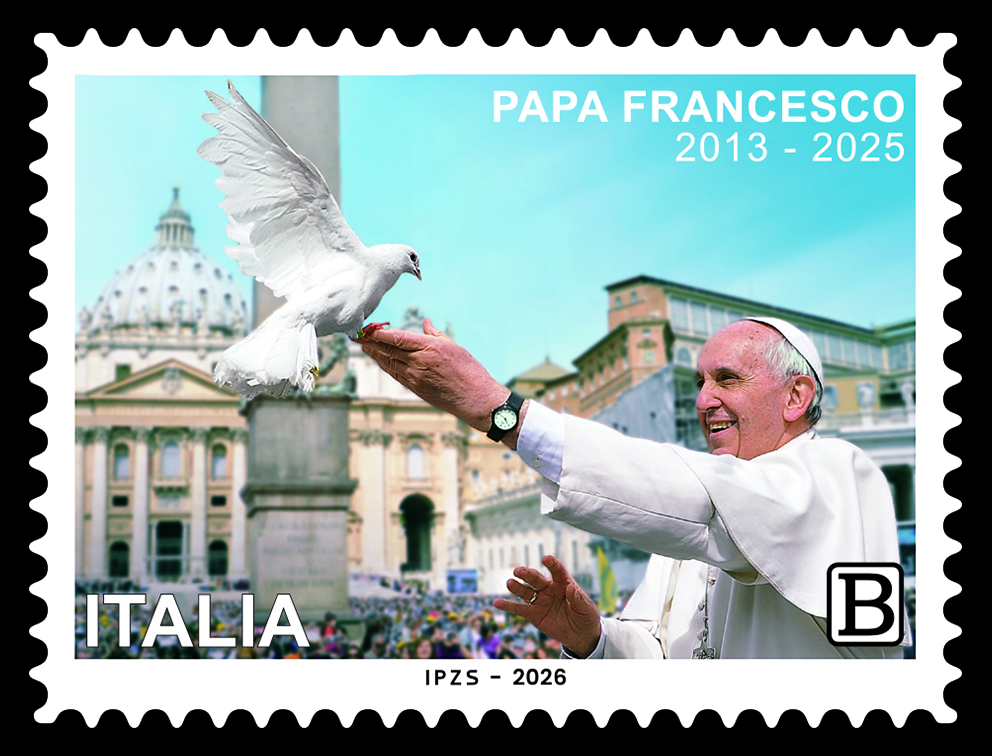 Papa Francesco: emesso il francobollo commemorativo