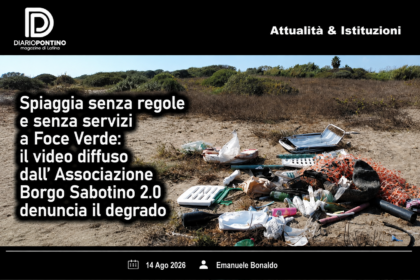 Spiaggia senza regole e senza servizi