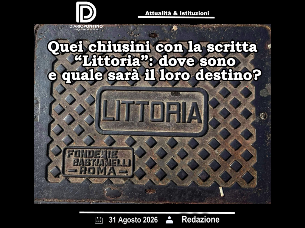 Tombini storici “Littoria”