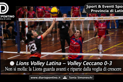 Sfida di Volley_ Lions Latina contro Ceccano